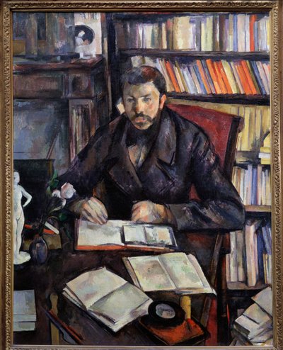 Portrait of the Art Critic Gustave Geffroy by Paul Cézanne